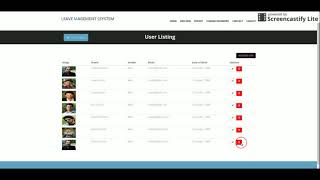 NodeJS, AngularJS, Mongo and MEAN Project on Leave Management System