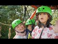 PERTAMA KALI NAIK FLYING FOX 🥵 Saat Liburan Sekolah | Salsa and family