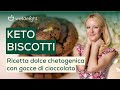 KETO BISCOTTI CON GOCCE DI CIOCCOLATO | Ricetta dolce chetogenico 🍪