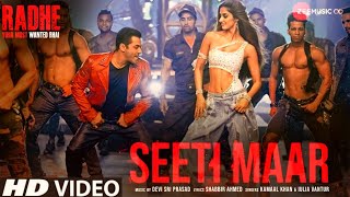 Seeti Maar Full HD Video Song | Radhe Your Most Wanted Bhai | Salman Khan, Disha Patani | 2021