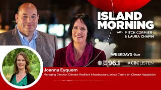 Joanna Eyquem on CBC Radio Island Morning discussing Flood Resilience in PEI