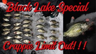 Jan 2025. Lake Minnetonka. Crappie Ice Fishing Frenzy!