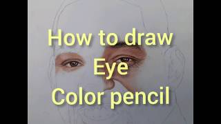 How to draw eye