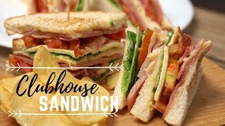 How To Make Clubhouse Sandwich At Home - Sandwich Recipes