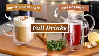 3 COZY FALL DRINKS TO WARM YOU UP (You'll LOVE Them!) 🍂☕️🥃