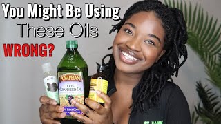 MOISTURIZING OILS VS SEALING OILS FOR ALL HAIR TYPES | HOW TO USE THEM! | #KUWC