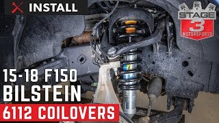 2015-2020 F150 Bilstein B8 6112 Front Suspension Kit Install