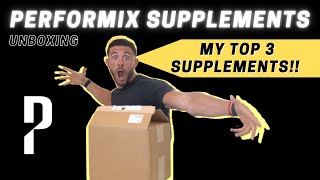 My TOP 3 SUPPLEMENTS For Fat Loss \u0026 Muscle Gain | Performix Supplements Unboxing!