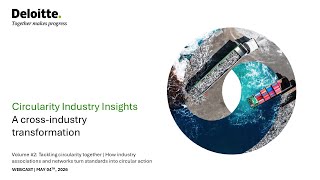 Webcast: How industry associations and networks turn standards into circular action