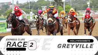 20230710 Hollywoodbets Greyville Express Clip Race 2 won by STEALTH ATTACK