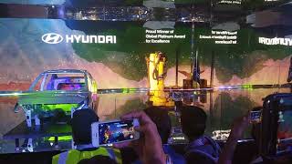 Hyundai Robot Dance in Auto Expo India 2018