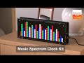 LED Music Spectrum Clock DIY Kit  - Banggood Toy&Hobbies