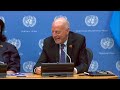 the global population will surpass 8 billion people this year press conference united nations