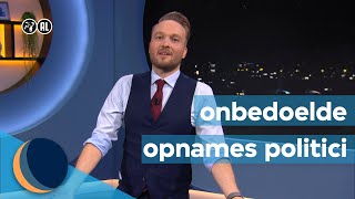 Reacties op het stikstofrapport | opnames van politici | De Avondshow met Arjen Lubach (S2)