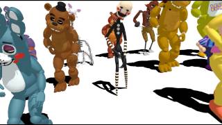 MMD: Five Nights at Freddy's 1 + 2: Bad Romance