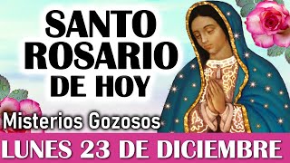 Santo Rosario LUNES 23 de DICIEMBRE, Rosario a Virgen de Guadalupe 💗 El Santo Rosario de hoy Lunes