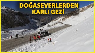 Doğaseverlerden, İlk Karın Düştüğü Bahçesaray'a Gezi