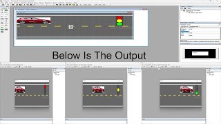 How To Make Traffic Signal Animation With Moving Car in VB 6.0