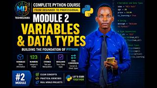 Python for Beginners #2 | Variables & Data Types Explained (Complete Python Course 2026)