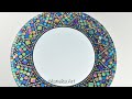 mosaic art on mirrors