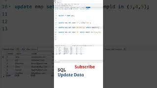 SQL Telugu Tutorial: SQL UPDATE Command (DML), SQL Tutorial For Beginners Telugu, My sql Tutorial