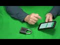 🔥 elinksmart fingerprint bluetooth padlock walk through setup guide