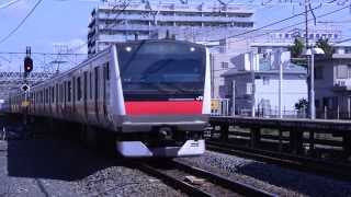 E233系 519編成 ～ E217系 Y-1編成 特別快速 2015/5/1