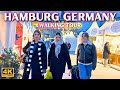 Hamburg Walking Tour 🇩🇪 Germany In Winter [With Captions]