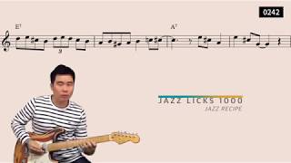 Jazz Licks 1000 (241~245번) 재즈 코드 진행