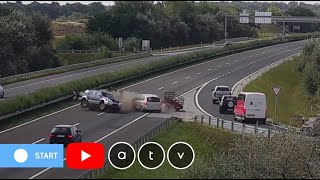 Egészen megdöbbentő baleset történt az M3-as autópályán