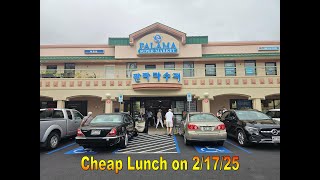 [4K] Cheap Lunch at Palama Supermarket 2/17/25 #cheapeats #hawaiifoodfind #hawaiifoodreviews