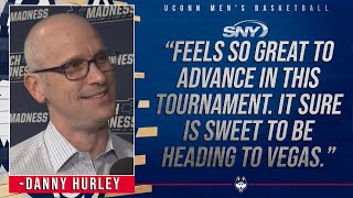 Danny Hurley breaks down UConn's second round victory over St. Mary's | UConn Post Game | SNY