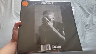 Frank Ocean - Blonde (Unofficial) Vinyl Unboxing