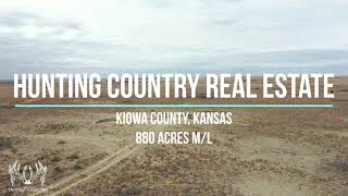 Kiowa County, Kansas 880 Acres M/L