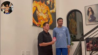 Manny Pacquiao mansion with Sean Gibbons Team Pacquiao