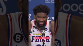 “It was not a failure… steps to success.” - Embiid after Game 7 loss. 😅😅