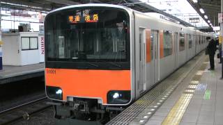 ５００００系東武東上線各停池袋行き志木駅発車その１