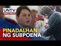 VP Sara Duterte, pinadalhan na ng subpoena ng NBI kaugnay ng pahayag vs PBBM, et al.