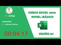 curso excel 2019 sesiÓn 07 en vivo