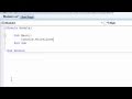 Visual Basics 2008 - Console Application [Voice Tutorial]