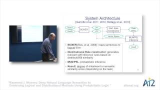 Deep Natural Language Semantics - Raymond Mooney