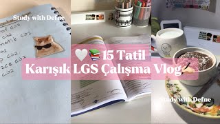 📚LGS Ders Çalışma Günlüğüm | Study with Defne✍🏻