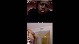 Pompano Randy Instagram Live - Woah Vicky Tricks Pompano Randy , gets trolled by @datbitchbarbiee