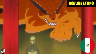 Kurama le habla a Naruto por primera vez Doblaje Latino