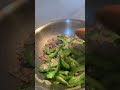 Cooking Bitter Melon with ground pork/ Easy recipes #shorts