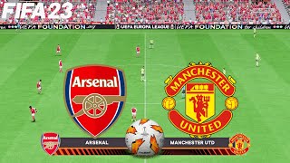 FIFA 23 | Arsenal vs Manchester United - UEL UEFA Europa League - PS5 Full Gameplay