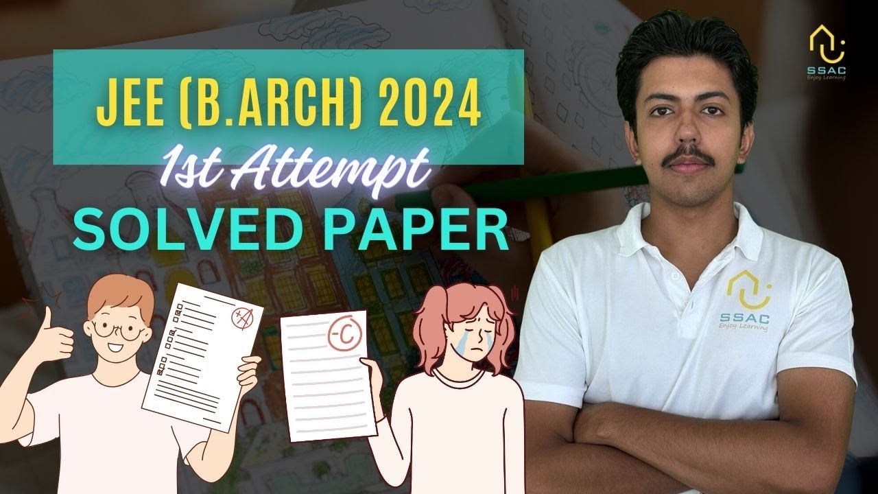 JEE Paper 2 (B.Arch) 2024 Question Paper With Solutions - YouTube