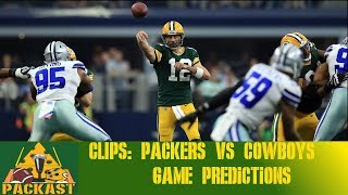 Packers vs Cowboys Game Predictions