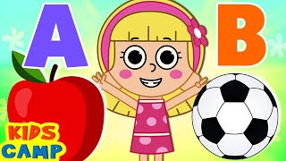 ABC Phonics Song | Learning Song for Kids | More Nursery Rhymes | KidsCamp