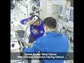 Space Barber Shop Opens With Chinese Astronaut Having Haircut